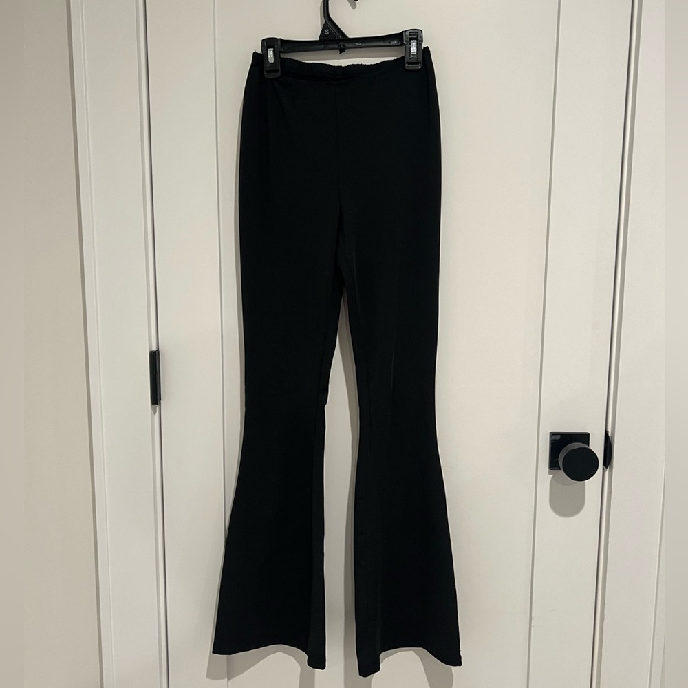 long, black trousers